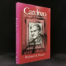 1990年 理查德·A·波斯纳《卡多佐：声望的研究》，精装，Cardozo: A Study in Reputation