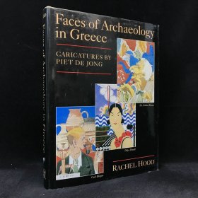 1998年，约翰·博德曼《希腊考古的面貌：佩特·德容漫画集》，精装，有插图，Faces of Archaeology in Greece: Caricatures by Piet de Jong