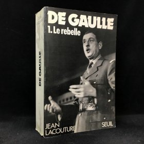 1984年，让·拉库图尔《戴高乐传》，平装，有插图，Charles de Gaulle