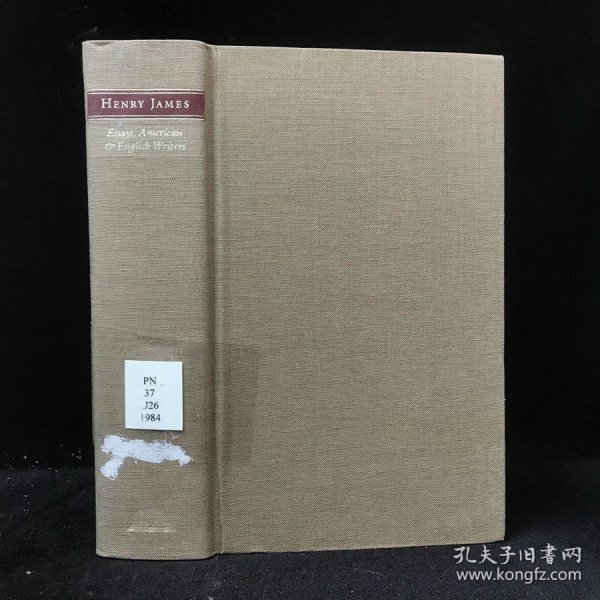 1984年 《亨利·詹姆斯文学批评集》（卷1：英国与美国作家随笔）,精装，Henry James : Literary Criticism, Vol. 1: Essays, English and