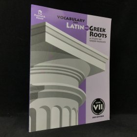 2003年，伊丽莎白·奥斯本《拉丁语与希腊词根词汇》（卷1），平装，有插图，Vocabulary from Latin and Greek Roots: Book 1