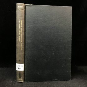 1970年，伊迪丝·科恩《存在主义思想与虚构技巧：克尔凯郭尔·萨特·贝克特》，精装，Existential Thought and Fictional Technique: Kierkegaard S