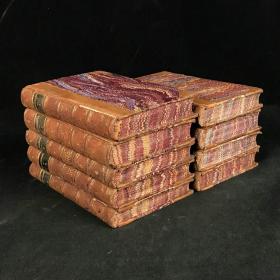 1819年 莎士比亚戏剧集（全9卷） 皮装36开