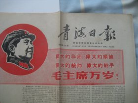 青海日报  1967年9月28日