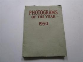 16开英文原版 PHOTOGRAMS OF THE YEAR 1950 (1950年照片) 注:该书品差，内页书边有受潮粘连及受潮处纸质发软，受潮粘连处掀开后有小破损