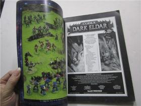 大16开英文原版童书 Codex: Dark Eldar 法典：黑暗精灵