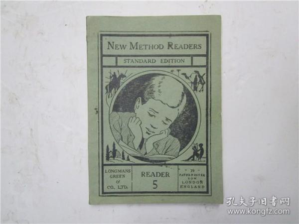 1936年版 New method readers Standard Edition Reader 5（阅读新方法）32开