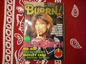 BURRN2000年1月刊音乐文化metal重金属rock&roll珍藏摇滚乐队海报日本音乐杂志kiss metallica marliyn manson hello ween ac/dc guns n' roses