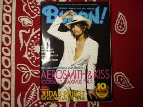 BURRN2003年10月刊音乐文化metal重金属rock&roll珍藏摇滚乐队海报日本音乐杂志metallica marilyn manson guns n' roses bon jovi iron maiden aerosmith & kiss