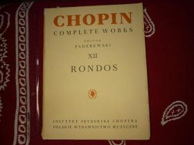 CHOPIN complete works XII rondos肖邦全集第12篇回旋曲