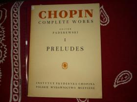 CHOPIN complete works I preludes肖邦全集第1篇前奏曲