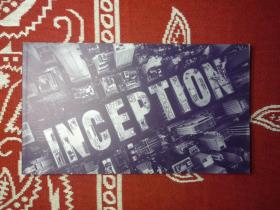 inception《盗梦空间》正版电影珍藏册Christopher Nolan Leonardo DiCaprio Tom Hardy