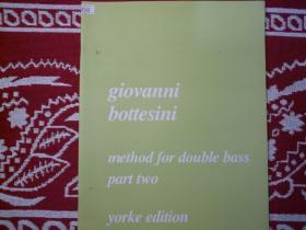 低音提琴演奏法第二部giovanni bottesini method for double bass part two