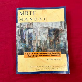 Mbti Manual: A Guide to the Development and Use of the Myers-briggs Type Indicator Instrument