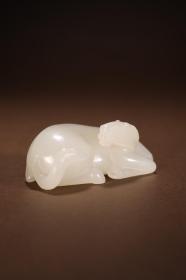 和田玉马摆件
尺寸：6.7×4×2.8厘米 重80克