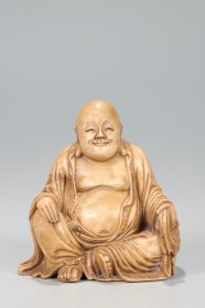 清代 寿山石雕弥勒佛造像
规格