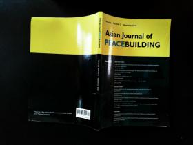 asian journal of PEACEBUILDING