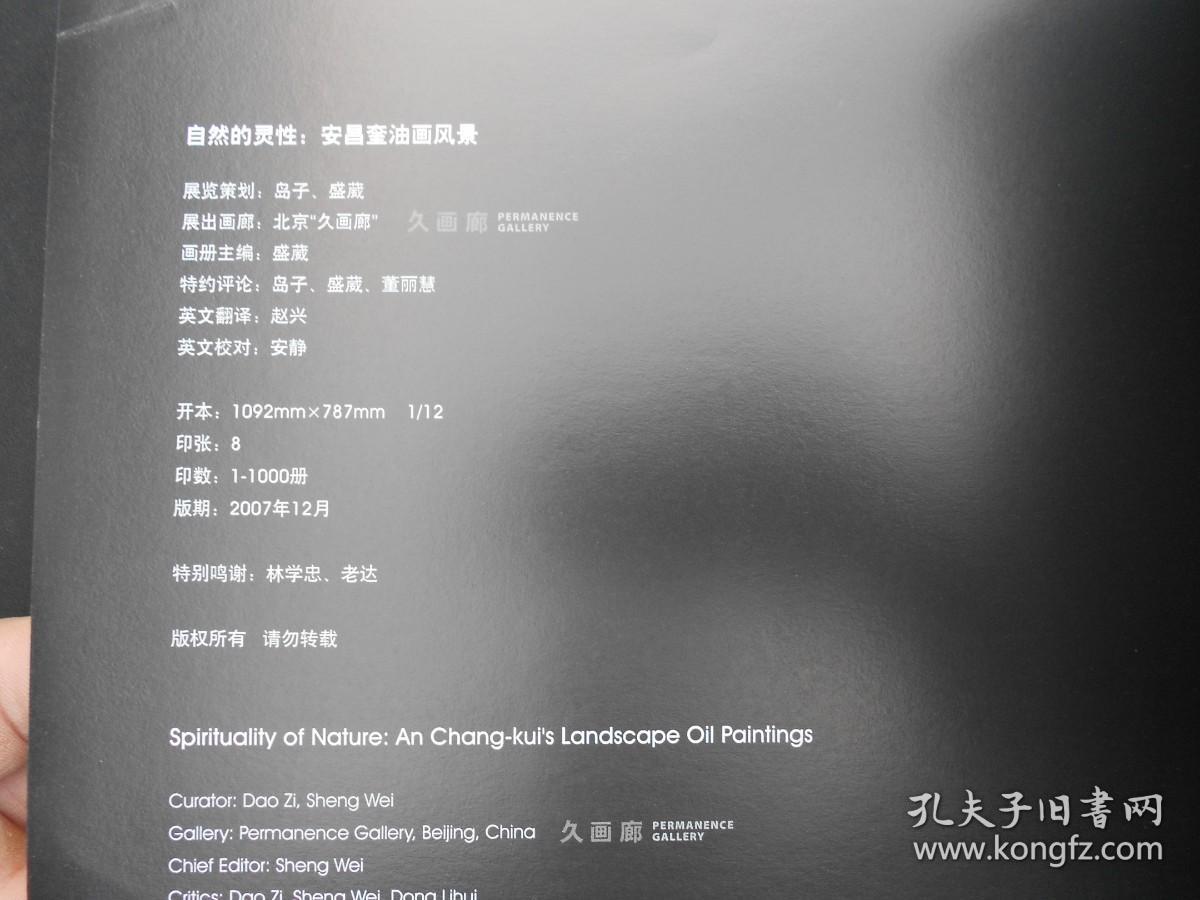 自然的灵性：安昌奎油画风景