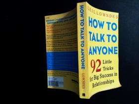 How to talk to Anyone