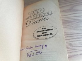 Two Of a Kind Diaries
内有字迹