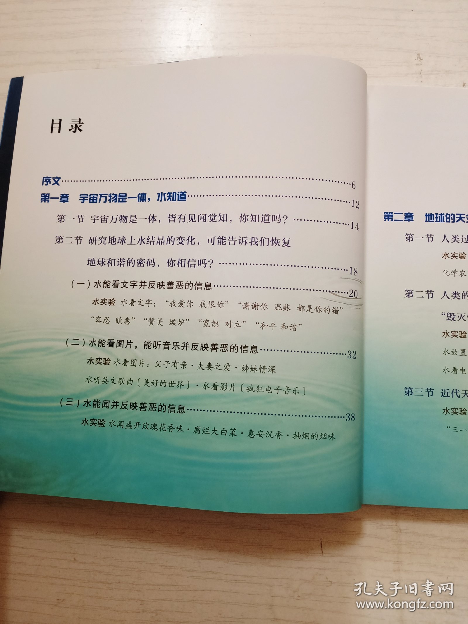 恢复地球和谐水知道    铜版纸彩印      20开    174页     一版一印          建湖美宜家藏书数百万种，网店没有的图书可站内留言 免费代寻家谱 族谱 宗谱 地方志等