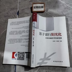 影子银行阳光化——中国金融改革的新机遇