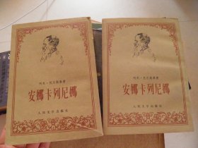 安娜.卡列尼娜（上下）扉页版权页被撕掉了