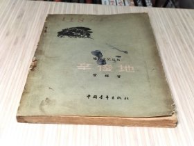 《辛俊地》全1册 “播种文艺丛书" 著名作家.诗人：管桦先生富有争议的一部中篇小说，曾被选为60部“毒草”小说之一。1958年7月北京第1版.沈阳第1次印刷  繁体横排 大32开本【馆藏 内页整洁干净】中国青年出版社出版