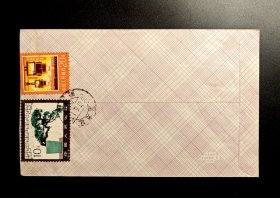 1981年贴T61盆景（10分）邮票黑龙江实寄日本封