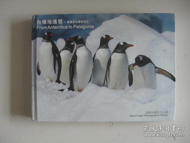 向极地进发南极及巴塔哥尼亚冯敏如摄影作品集（附8张卡   精装16开摄影画册