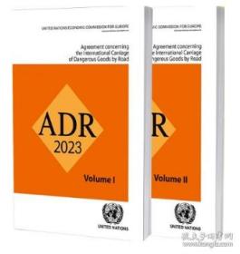 [英文]陆运危规(国际公路运输危险货物协议)ADR 2023版