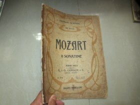 1907年mozart 6 sonatine 莫扎特6号奏鸣曲