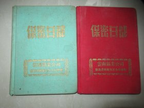 五十年代《保密日记》本2本·云南锡业公司