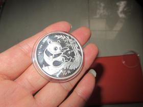 1994年10元熊猫银币·1盎司ss