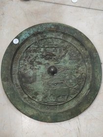 铜浮雕铜镜q
重量 5.4公斤