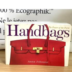 进口书籍 全英文版 Handbags the Power of the Purse  作者 Anna Johnson  包类鉴赏百科