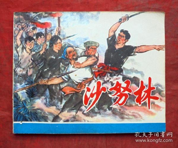 连环画 沙努林  徐有武绘 上海人民出版社  1973年