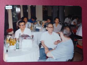 【老照片17】《中国广播电视出版社十周年活动》原版彩色5寸老照片一张，保存好，八十年代老照片
