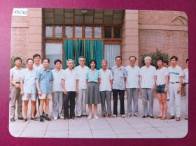 【老照片6】《中国广播电视出版社十周年活动》原版彩色5寸老照片一张，保存好，八十年代老照片