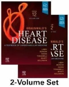 预订 Braunwald's Heart Disease  2 Vol Set : A Textbook of Cardiovascular Medicine 心脏病学，两卷套，第12版，英文原版