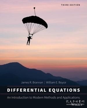 预订 Differential Equations: An Introduction to Modern Methods and Applications，微分方程：现代方法及其应用，第3版，英文原版