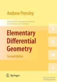 Elementary Differential Geometry，微分几何，第2版，英文原版