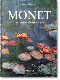 Monet 莫奈画作集，英文原版