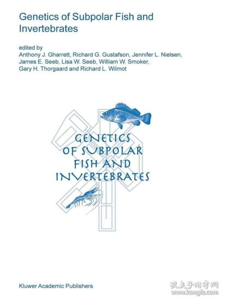 预订 Genetics of Subpolar Fish and Invertebrates 副极地鱼类与无脊椎动物遗传学，英文原版