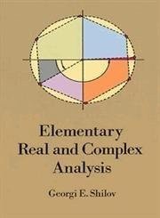 Elementary Real and Complex Analysis(Dover Books on Mathematics)