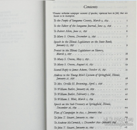 Abraham Lincoln: Speeches and Writings Vol. 1 1832-1858 林肯：演讲与写作卷一：1832-1858 英文原版