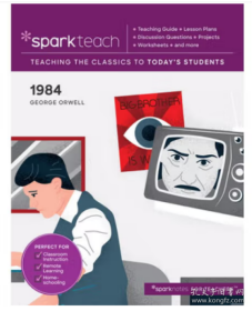 Sparkteach系列 1984 英文原版 Sparkteach 1984  乔治 奥威尔 经典文学