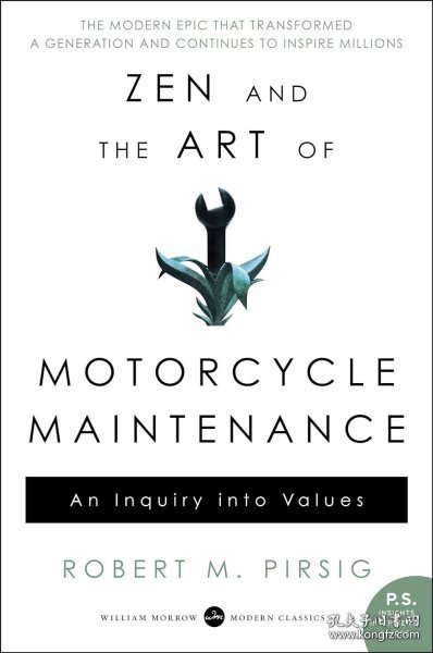 禅与摩托车维修艺术Zen and the Art of Motorcycle Maintenance 英文版，经典文学，感悟生命，探索价值观