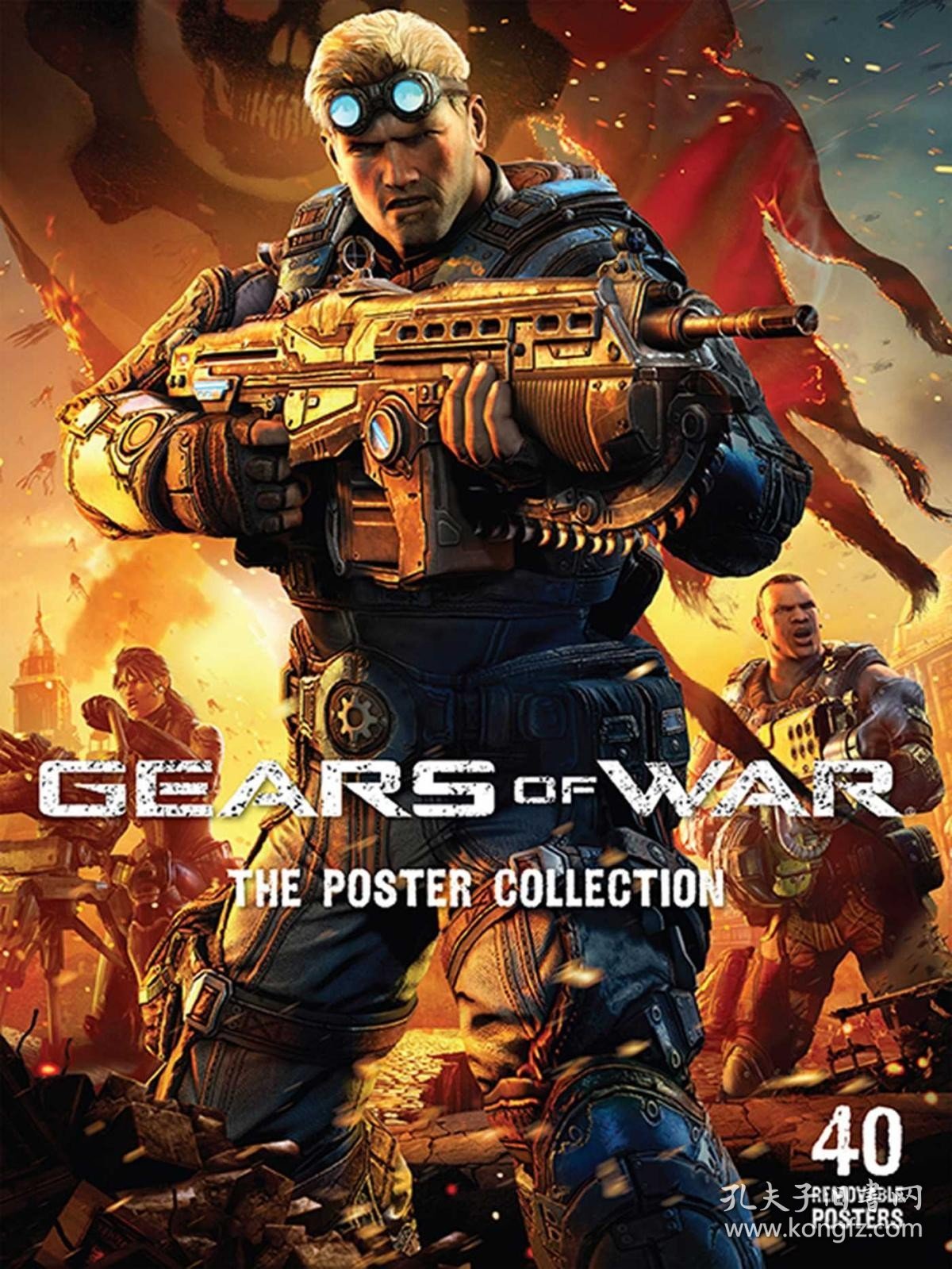 Gears of War : The Poster Collection战争机器海报合集，英文原版