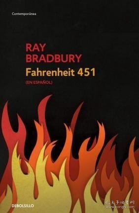 预订 Fahrenheit 451 华氏451度，雷·布拉德伯里作品，西班牙文原版